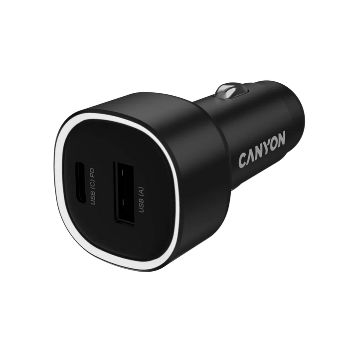 Зарядно устройство Canyon CNE-CCABR8AC 1xUSB C +1x USB A 85W