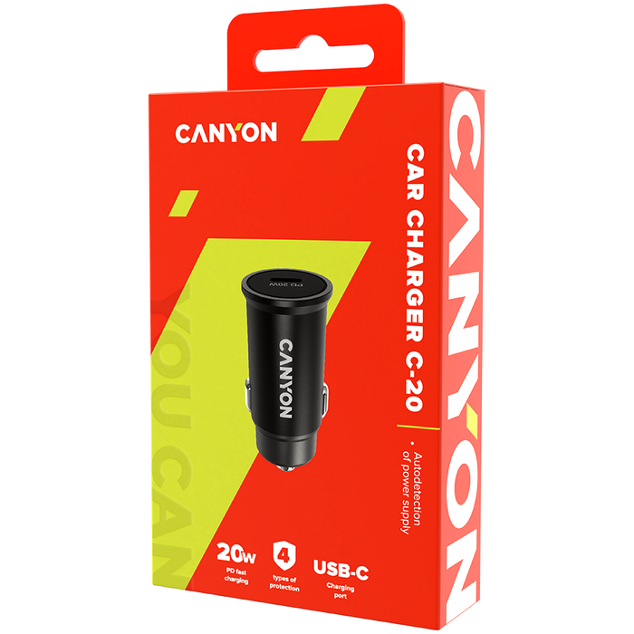 Зарядно за кола CANYON CNS-CCA20B