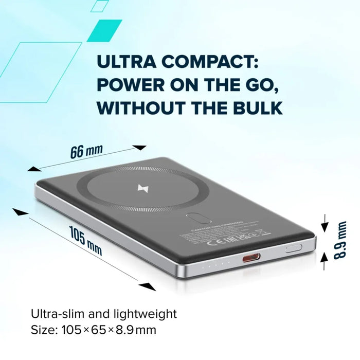 Външна батерия Canyon CNS-CPB505DG 5000 mAh Slim
