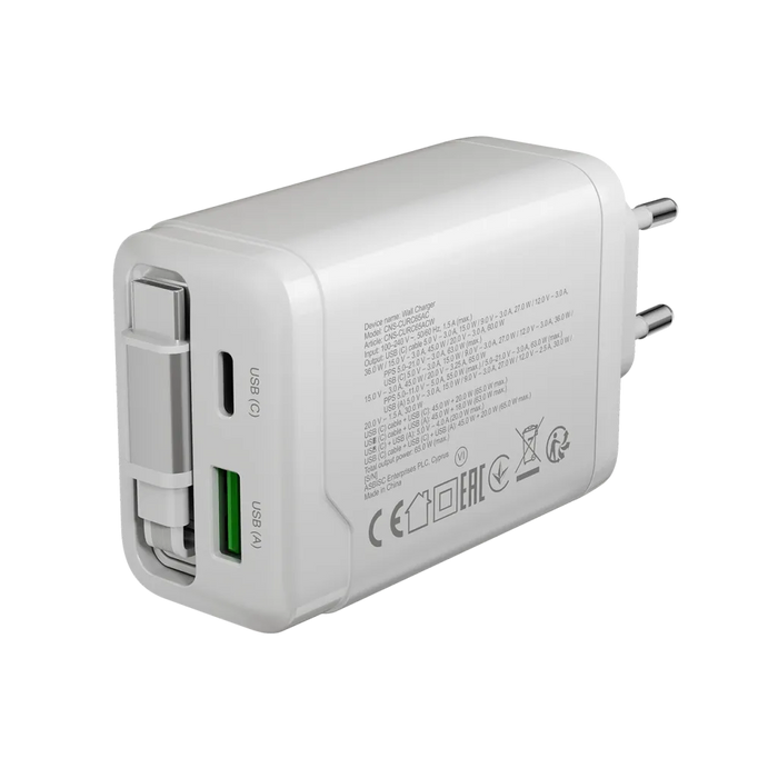 Зарядно устройство Canyon CNS-CURC65ACW 65W