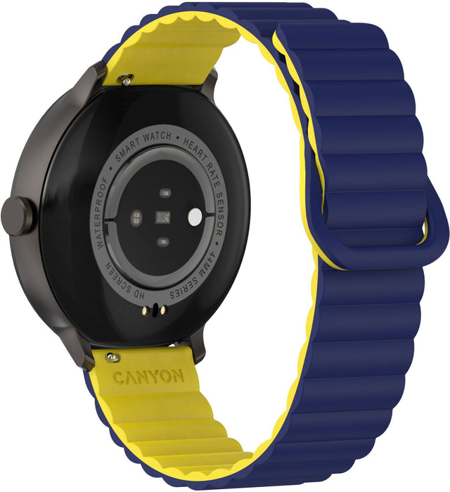 Смарт часовник Canyon - Jacky SW-69, 47 mm, 1.3'', Blue Yellow