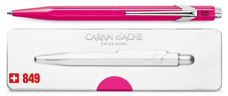Автоматична химикалка Caran d'Ache 849 Pop Line Collection Pink – Син