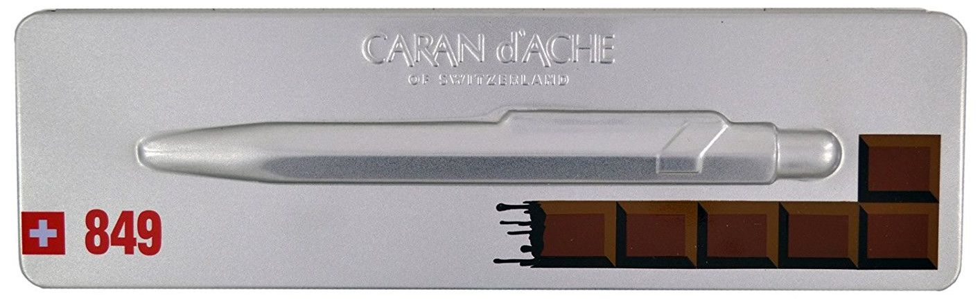 Автоматична химикалка Caran d'Ache 849 Chocolate – Син