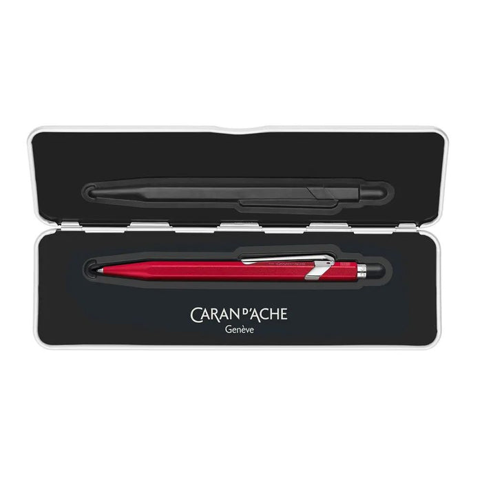 Химикалка Caran d'Ache 849 - Colormat-X, червена
