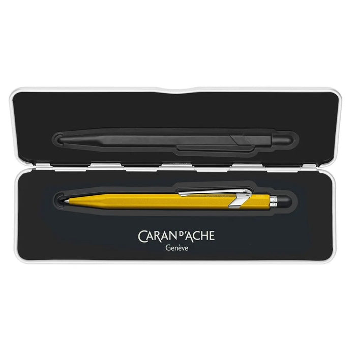 Химикалка Caran d'Ache 849 - Colormat-X, жълта