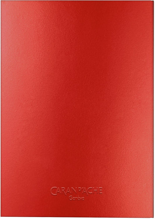 Тефтер Caran d'Ache - Colormat-X, A5, линиран, червен