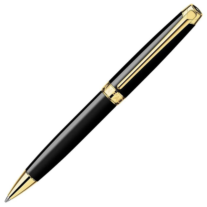 Химикалка Caran d'Ache Leman - Black/Gold
