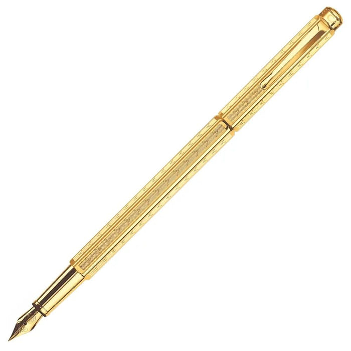 Писалка Caran d'Ache Ecridor - Chevron, Gold F