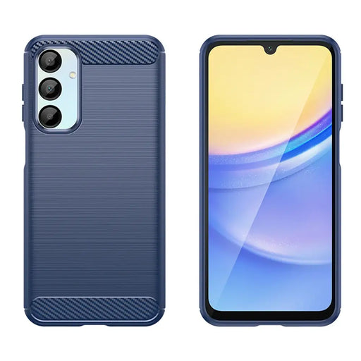 Карбонов кейс за Samsung Galaxy A16 / A16 5G - син