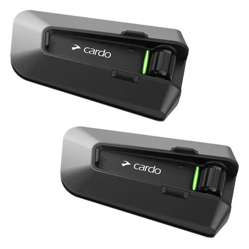 Cardo PT200101 мотоциклетен интерком 2 канала 1600 м Черен