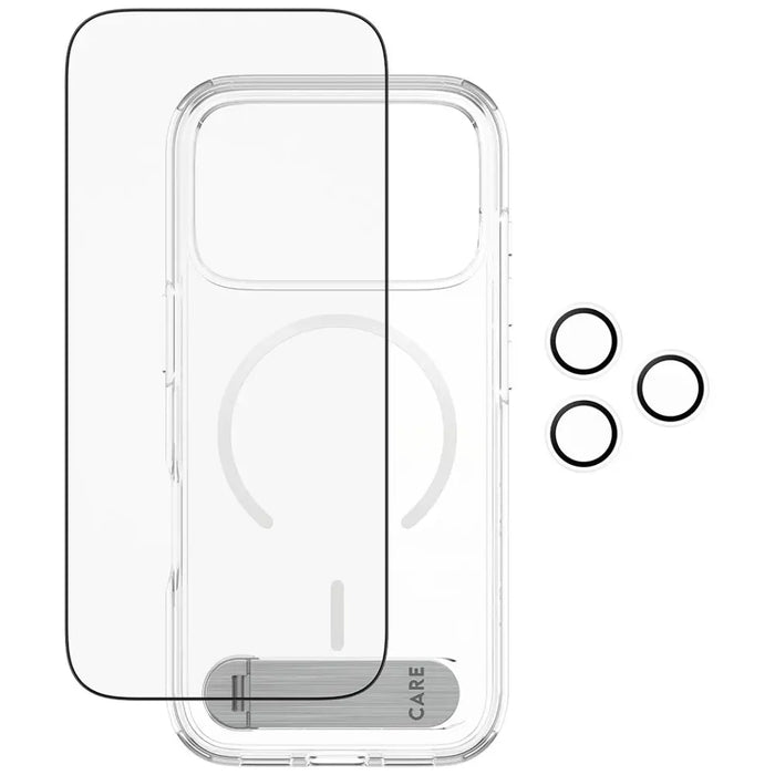 CARE by PanzerGlass Feature Kick 3in1 Case + стъкло