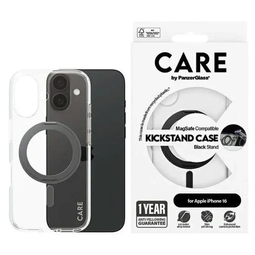 CARE by PanzerGlass Feature Kickstand Case iPhone 16 6.1’’