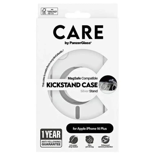 CARE by PanzerGlass Feature Kickstand Case iPhone 16 Plus