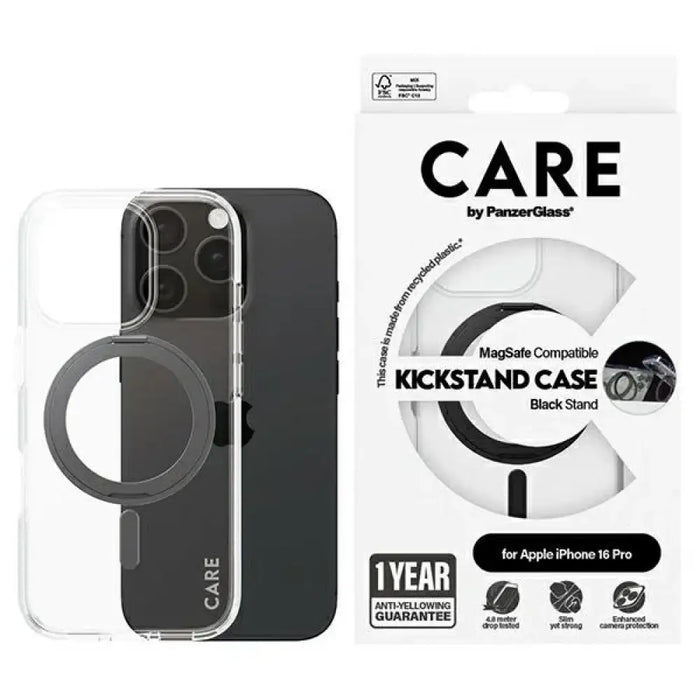 CARE by PanzerGlass Feature Kickstand Case iPhone 16 Pro