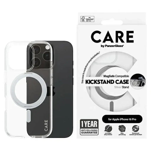CARE by PanzerGlass Feature Kickstand Case iPhone 16 Pro