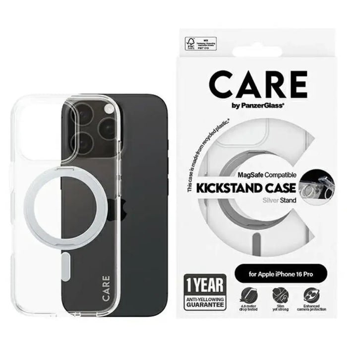 CARE by PanzerGlass Feature Kickstand Case iPhone 16 Pro