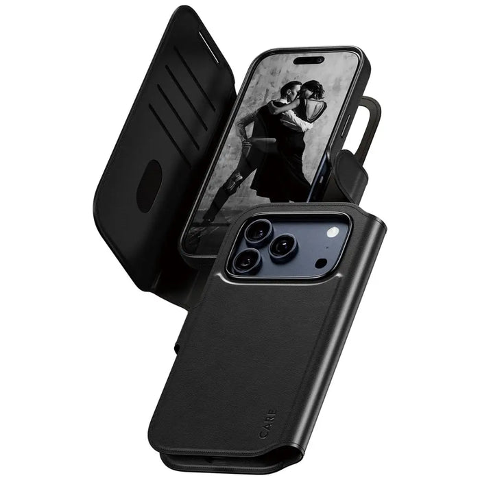 CARE by PanzerGlass Feature Tango 2in1 Wallet Case MagSafe