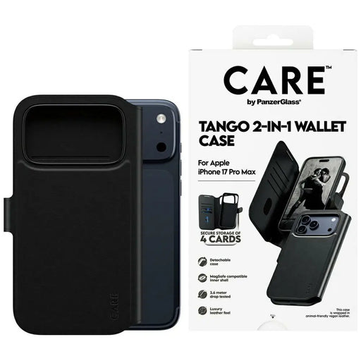 CARE by PanzerGlass Feature Tango 2in1 Wallet Case MagSafe