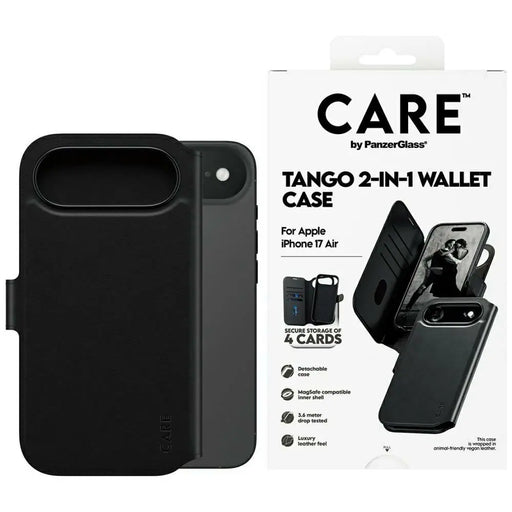 CARE by PanzerGlass Feature Tango 2in1 Wallet Case MagSafe