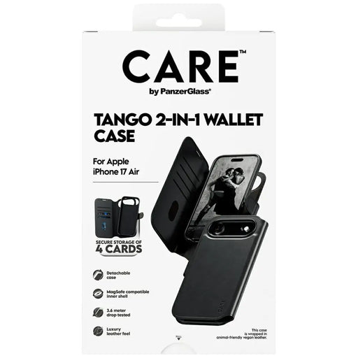 CARE by PanzerGlass Feature Tango 2in1 Wallet Case MagSafe