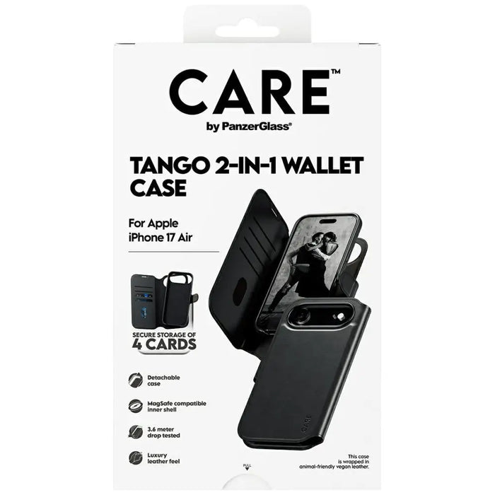 CARE by PanzerGlass Feature Tango 2in1 Wallet Case MagSafe