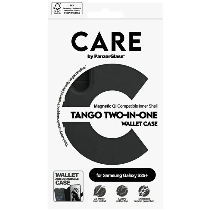 CARE by PanzerGlass Feature Tango 2in1 Wallet Case