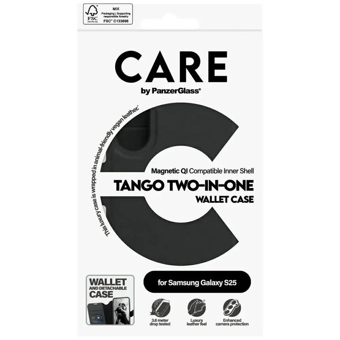 CARE by PanzerGlass Feature Tango 2in1 Wallet Case