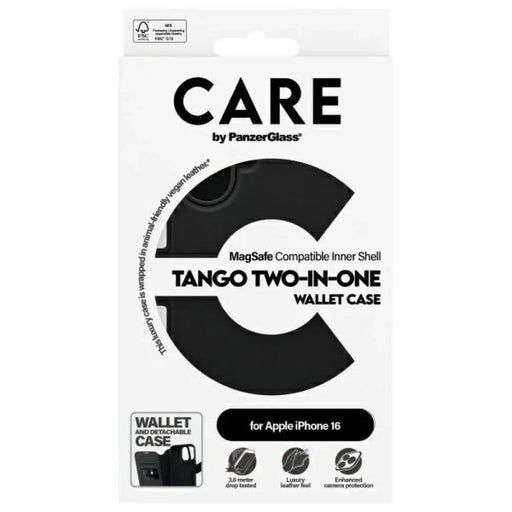 CARE by PanzerGlass Feature Tango 2in1 Wallet MagSafe Case