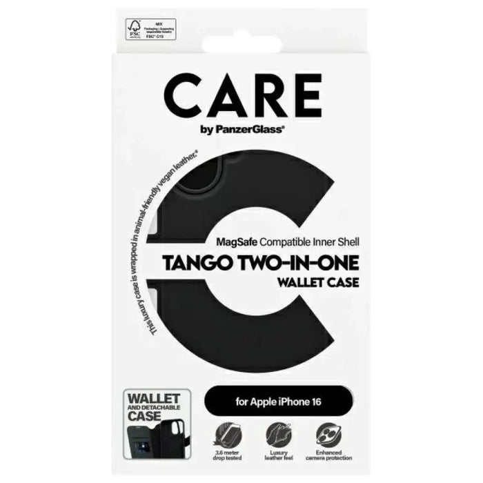CARE by PanzerGlass Feature Tango 2in1 Wallet MagSafe Case