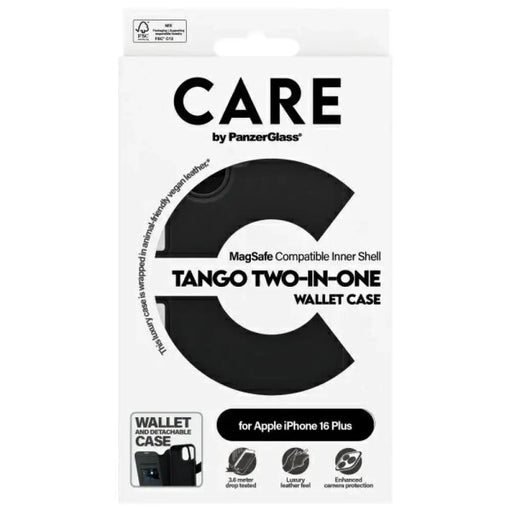 CARE by PanzerGlass Feature Tango 2in1 Wallet MagSafe Case