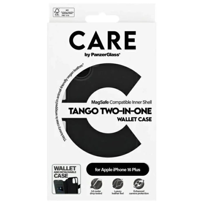 CARE by PanzerGlass Feature Tango 2in1 Wallet MagSafe Case
