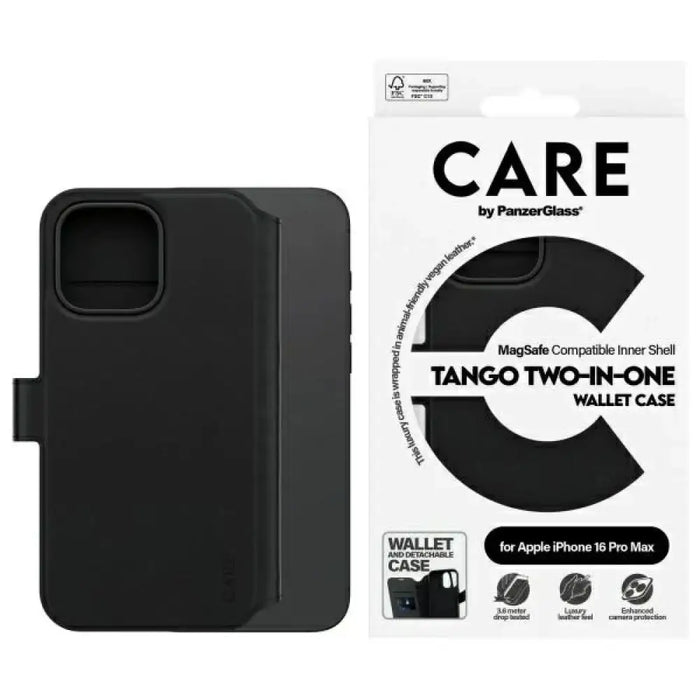 CARE by PanzerGlass Feature Tango 2in1 Wallet MagSafe Case