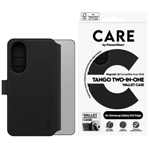 CARE by PanzerGlass Feature Tango 2in1 Wallet Qi Case