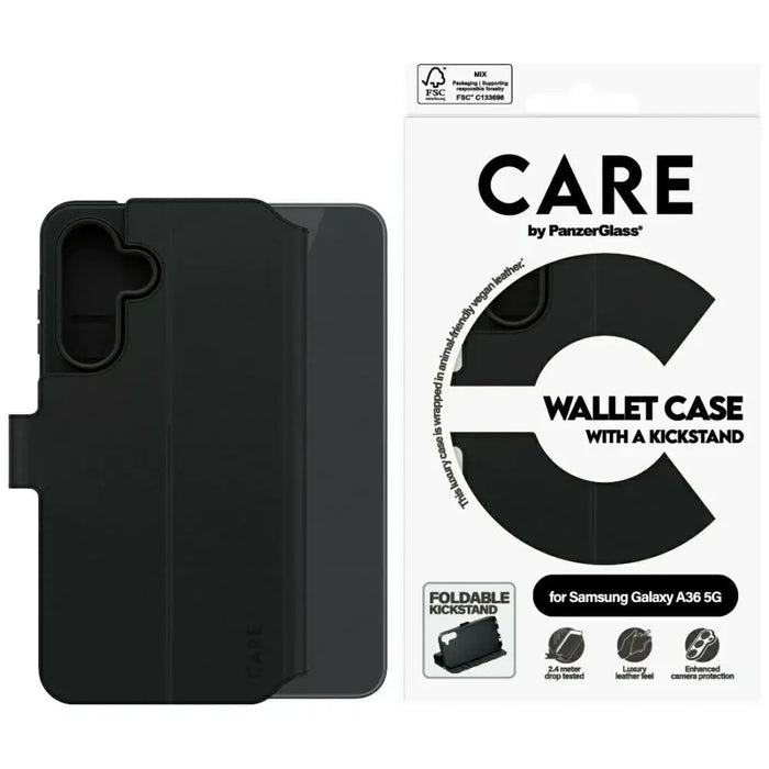 CARE by PanzerGlass Feature Wallet Kickstand Case