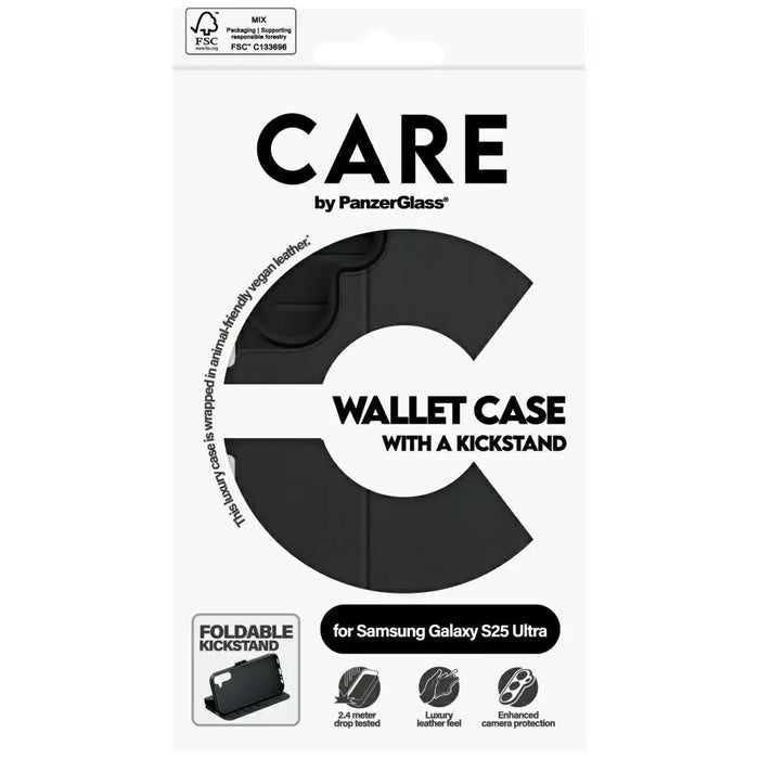 CARE by PanzerGlass Feature Wallet Kickstand Case