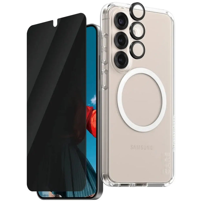 CARE by PanzerGlass Flagship 3in1 Case + Privacy Glass