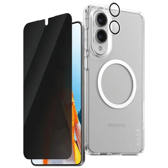 CARE by PanzerGlass Flagship 3in1 Case + Privacy Glass