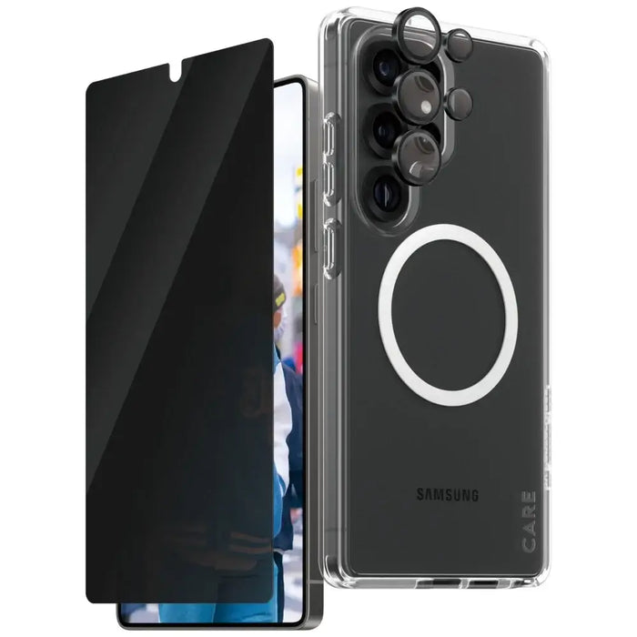 CARE by PanzerGlass Flagship 3in1 Case + Privacy Glass