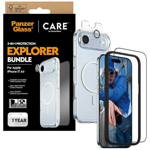 CARE by PanzerGlass Flagship Explorer 3-в-1 калъф + стъкло