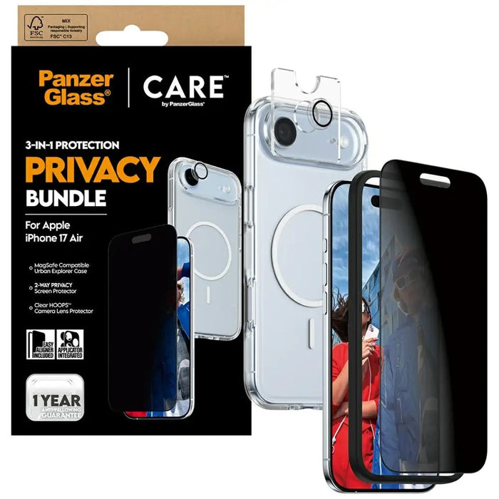 CARE by PanzerGlass Flagship Privacy 3-in-1 Case + Privacy