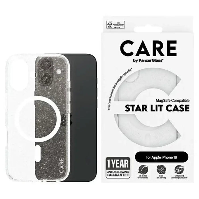 CARE by PanzerGlass Flagship Star Lit Case iPhone 16 6.1’’