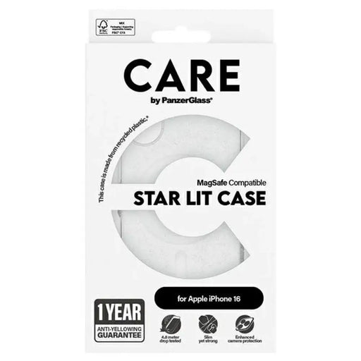 CARE by PanzerGlass Flagship Star Lit Case iPhone 16 6.1’’