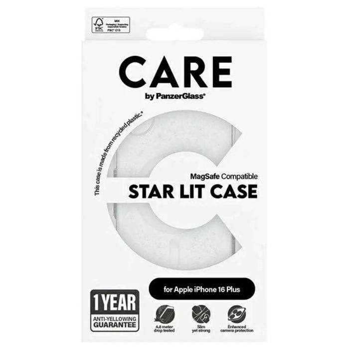 CARE by PanzerGlass Flagship Star Lit Case iPhone 16 Plus