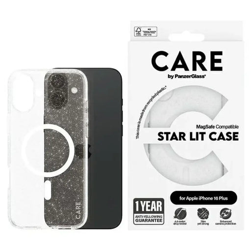 CARE by PanzerGlass Flagship Star Lit Case iPhone 16 Plus