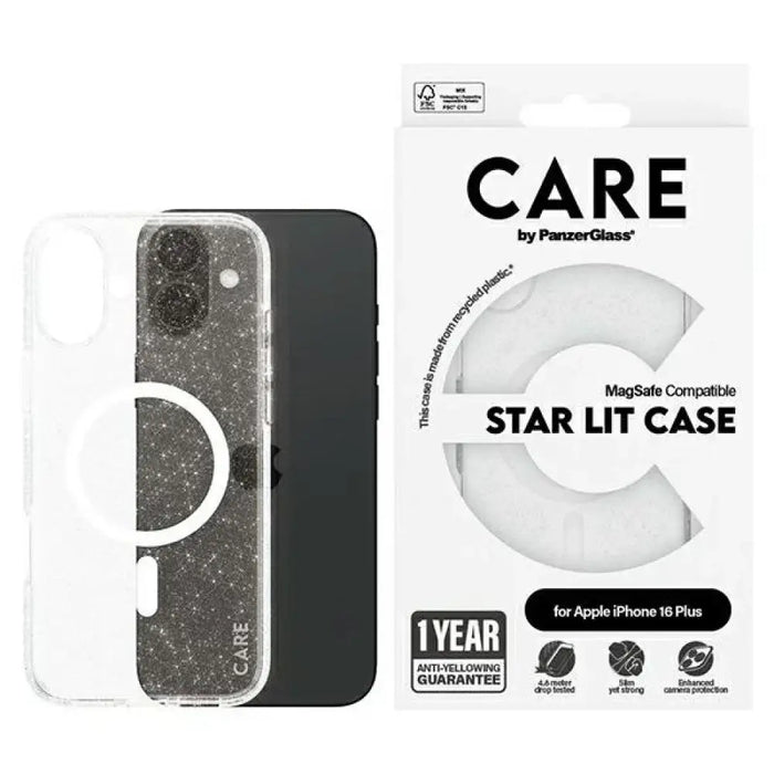 CARE by PanzerGlass Flagship Star Lit Case iPhone 16 Plus