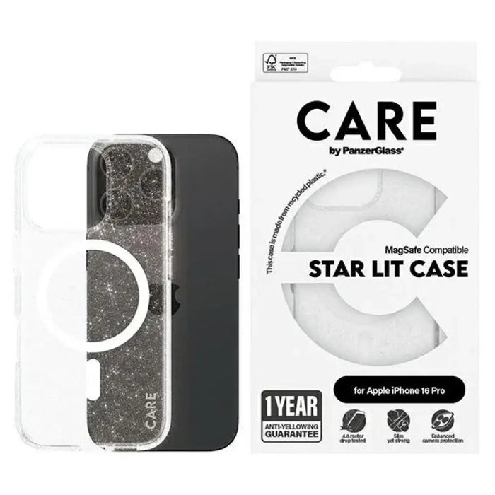 CARE by PanzerGlass Flagship Star Lit Case iPhone 16 Pro