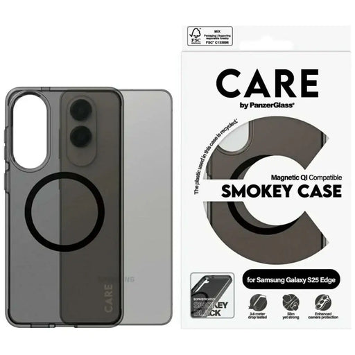 CARE by PanzerGlass Flagship Urban Combat черен QI калъф