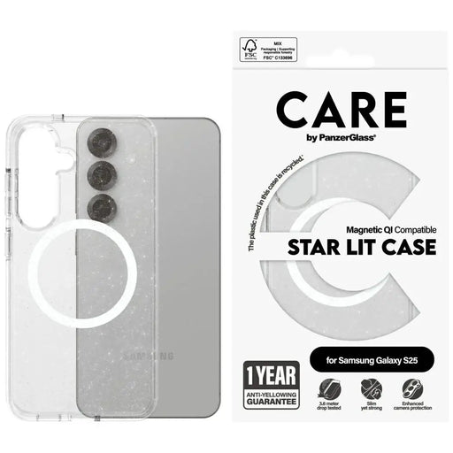 CARE by PanzerGlass Flagship Urban Combat Starlight White