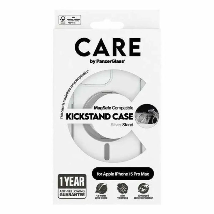 CARE by PanzerGlass Kickstand Case MagSafe за iPhone 15 Pro