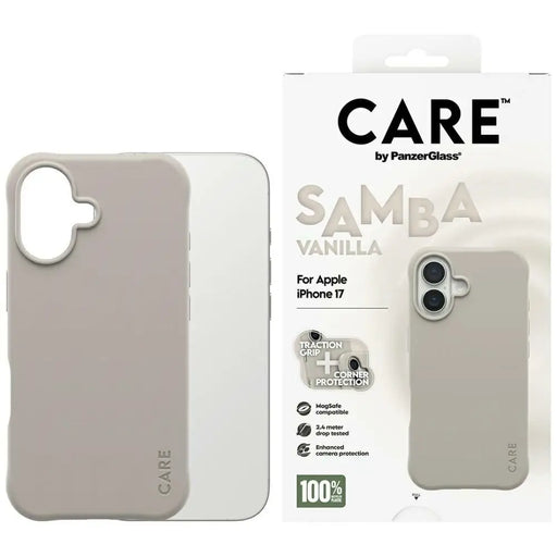 CARE by PanzerGlass Моден калъф Samba MagSafe за iPhone 17